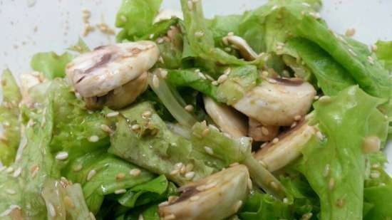 Ensalada de hongos