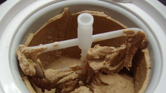 Ice cream Chocolate with chocolate (no eggs) in Brand 3811 ice cream maker