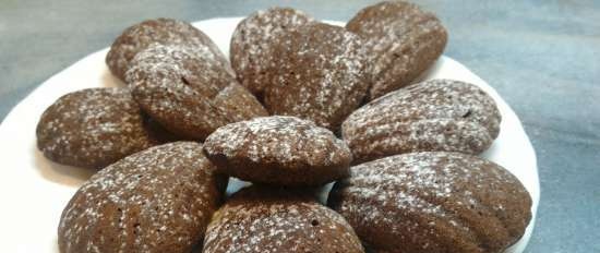 Chocolate-orange Madeleine (Madeleine Liver Princess 132404)