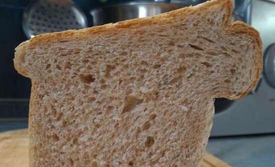 Pane di grano a forma (Pullman Bread di Daniel T. DiMuzio)