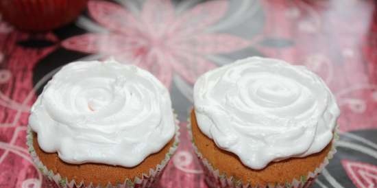 Cupcakes de árbol de Navidad