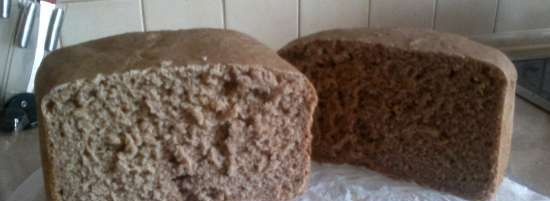 Darnitsky bread with leaven (GOST)