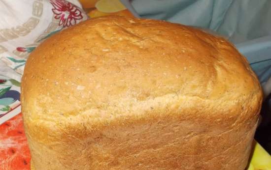 Pan de trigo con queso y eneldo (horno)