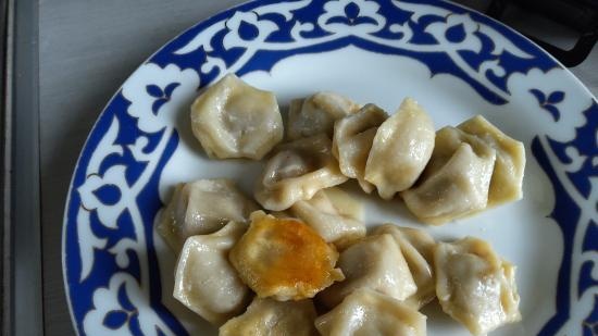 Dumplings on the express program (multicooker Stadler Form)