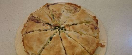 Spanakopita - Gresk spinatpai