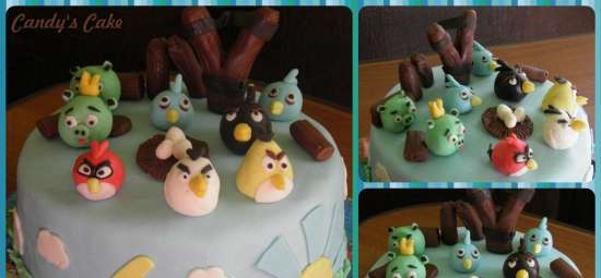 เค้ก Angry Birds