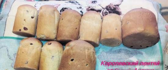 Kulich Royal kenyérsütőben