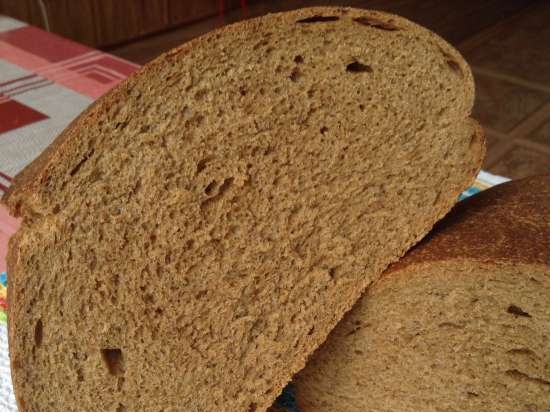 Pane alla crema di frumento e segale