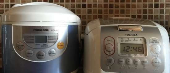 Multicooker Toshiba RC-18NMFR and RC-10NMFR