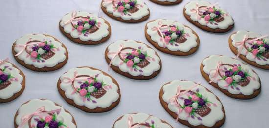 Decoramos galletas de jengibre, galletas