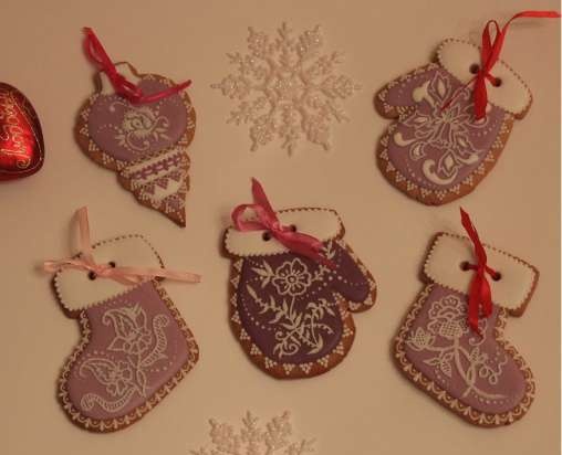 Decoramos galletas de jengibre, galletas