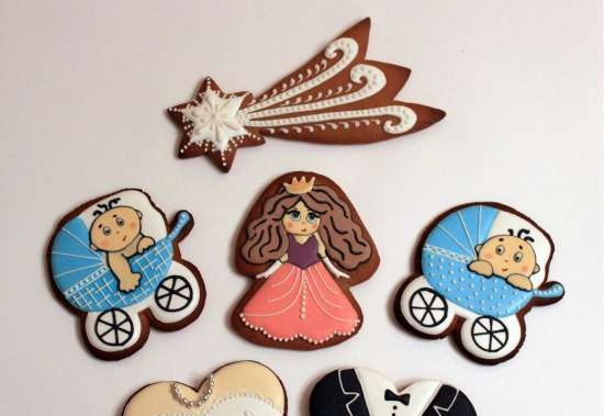 Decoramos galletas de jengibre, galletas