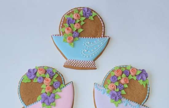 Decoramos galletas de jengibre, galletas