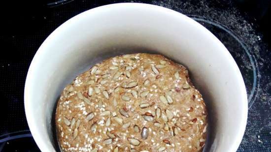 Pane tedesco a grani grossi - Vollkorn Brot con lievito di banana liquido