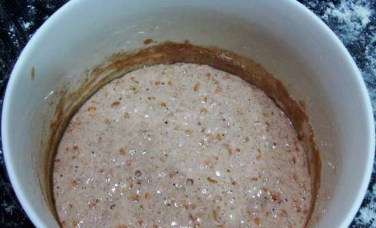 Pane di segale con germe di grano