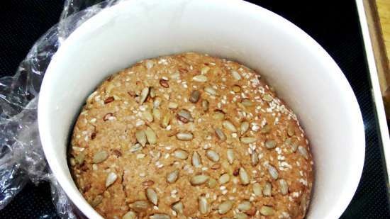 Pane tedesco a grani grossi - Vollkorn Brot con lievito di banana liquido