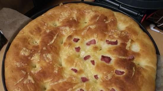 Potato focaccia (pizza maker Princess 115000)