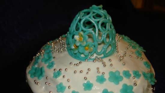 Examples of decorating Easter cakes and Easter