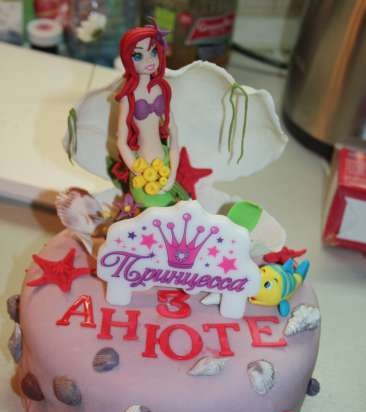 The Little Mermaid Cakes