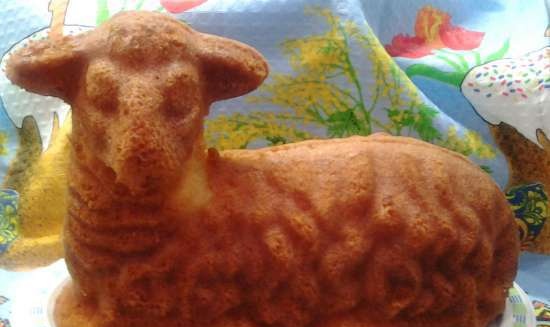 Kulich Lamb w formie metalowej