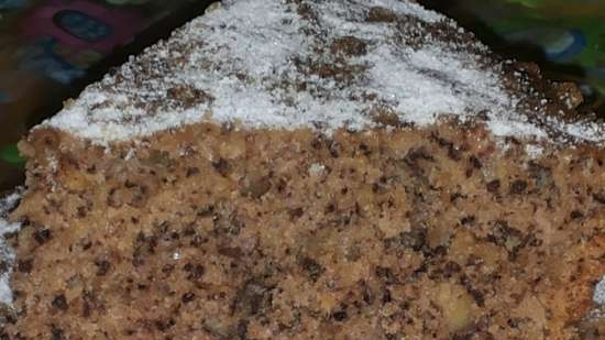 Φθινόπωρο Nut Pie (Herbstkuchen mit Nuessen)