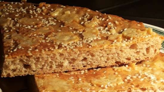 Segle de blat gairebé Focaccia