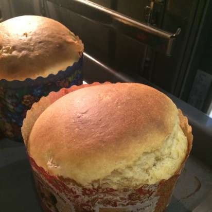 Kulich Tenderness on leaven without yeast