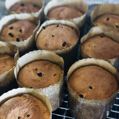 Kulich con Myasoedovskaya en el horno (clase magistral)