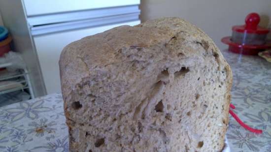 Pan de trigo con masa madre de centeno