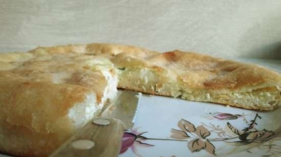 Mga Ossetian pie (recipe)