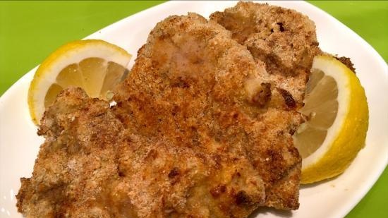 Vienna Modern Schnitzel พร้อม Air Crisp - หม้อทอดอากาศใน Ninja Foodi® 6.5-qt