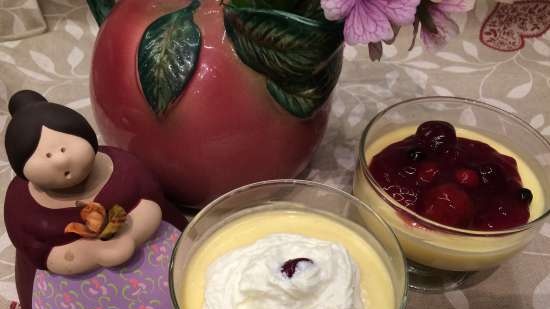 Dinar alemany: (4) Deliciosa crema bavaresa amb Rote Grutze