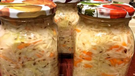 Sauerkraut without straining