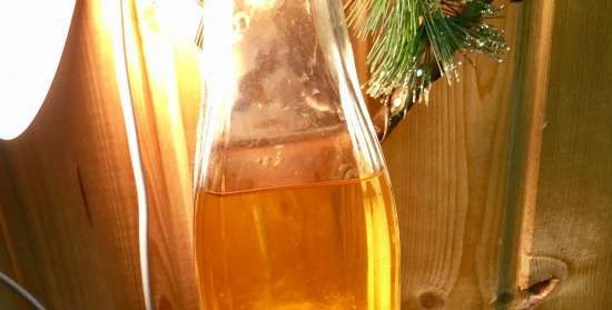 Aceto di mele naturale a fermentazione naturale secondo Jarvis