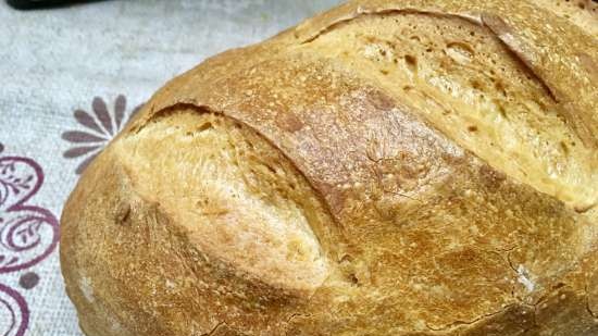 Pan de leche con sémola y lino