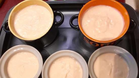 Soufflé de pescado rojo con ricotta