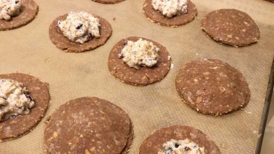 Talers de avena y chocolate (Schoko-Haferflocken Taler)