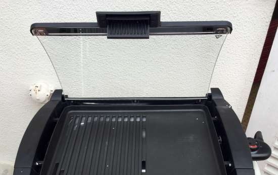 Tabletop BBQ Grill na may takip na Steba VG 200 / VG 120