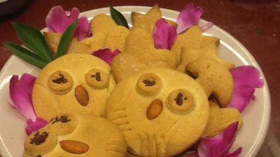 Galletas desmenuzables para niños (de un viejo libro de cocina)