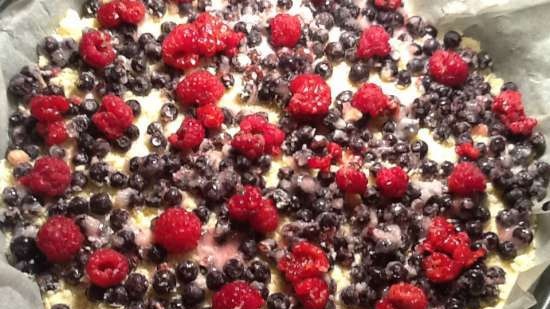 Berry squares (mirtillo-lampone)