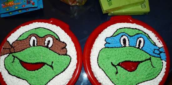 Teenage Mutant Ninja Turtles Cakes