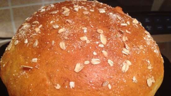 Pane di patate tedesco con Ercole (Hafer Kartoffel Brot)