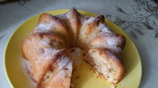 Torta di mele e cocco