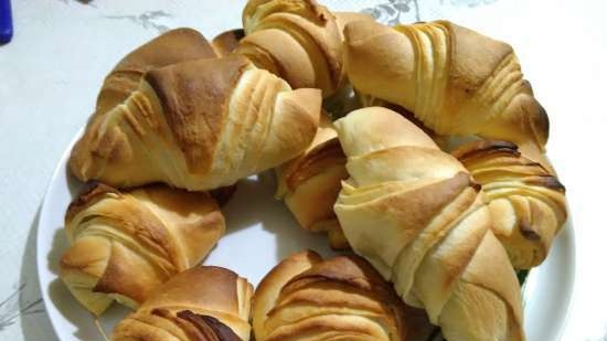 Croissants zijn lui