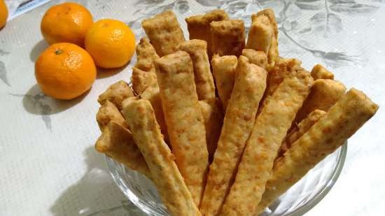 Cheese sticks with cumin