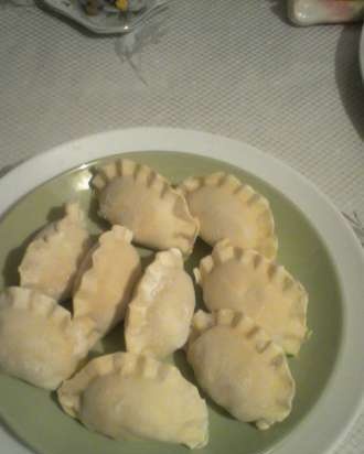 Dumplings with potatoes and cracklings in a Tupperware dumpling maker (master class)