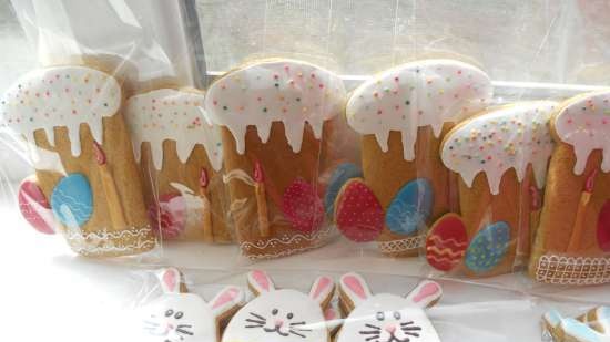 Decoramos galletas de jengibre, galletas