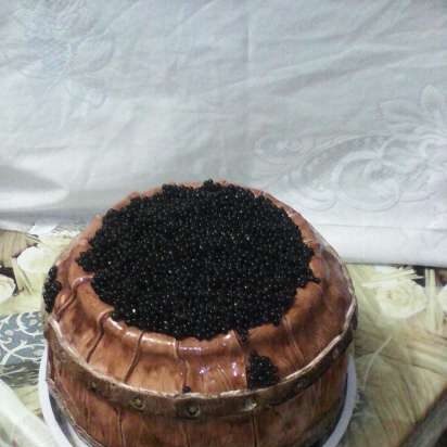 Barili e panini con caviale (torte)