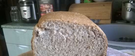 Whey bran bread