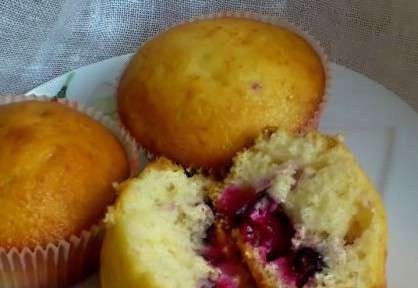 Muffins de bayas